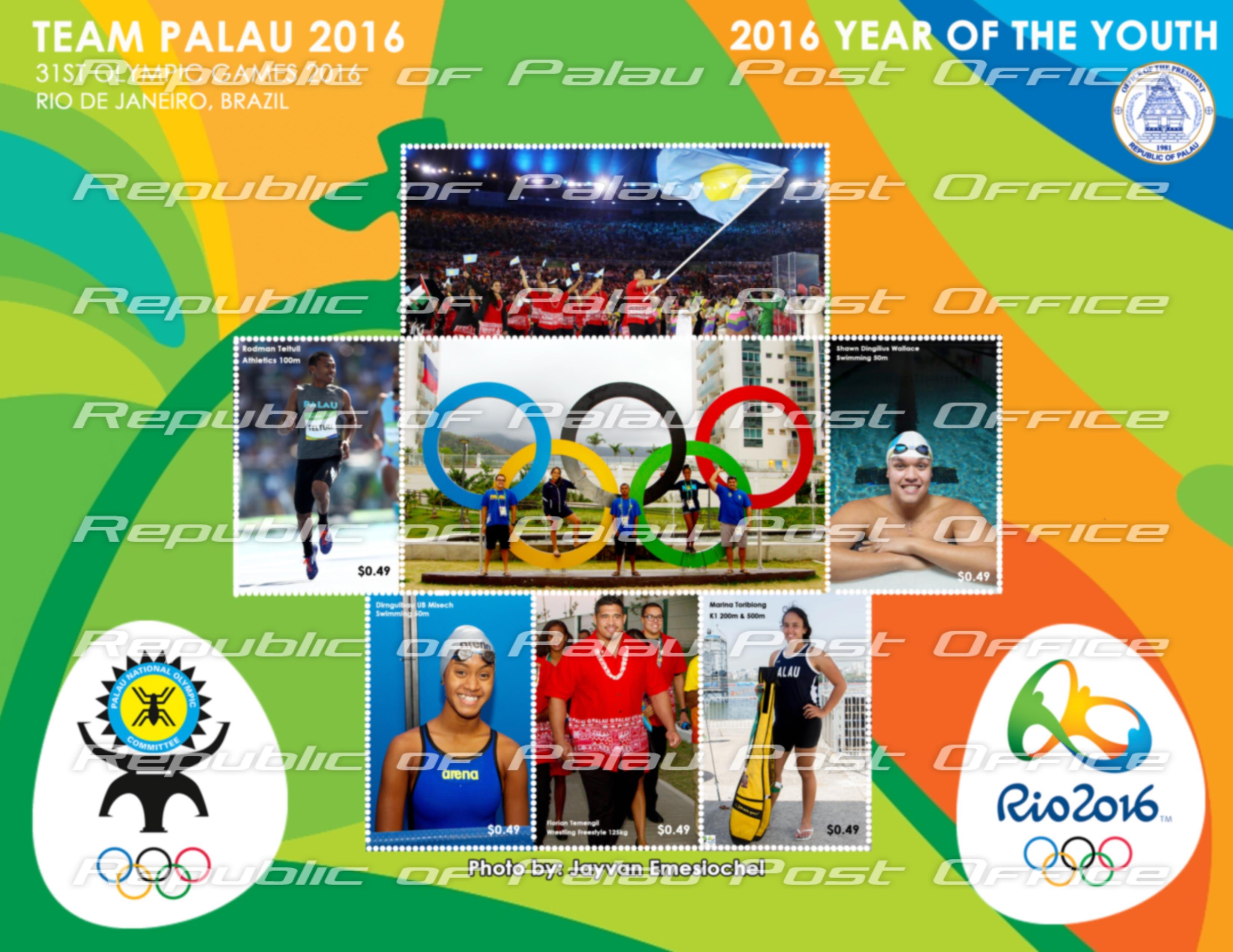 Team Palau - Rio Olympics 2016